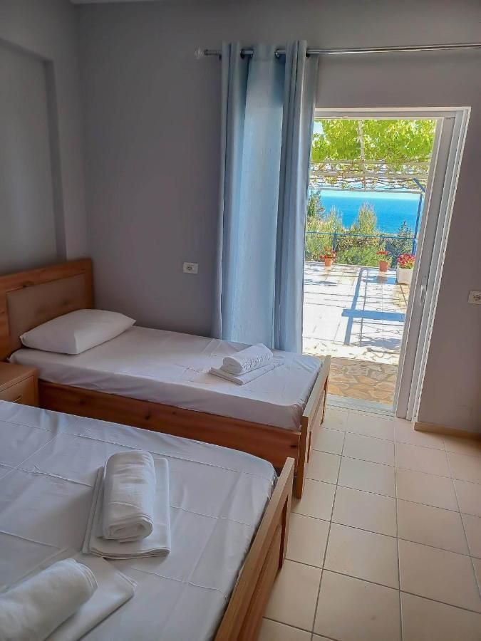 Ionian View Guest House Qeparo Kültér fotó