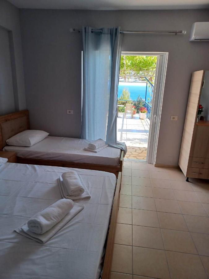 Ionian View Guest House Qeparo Kültér fotó